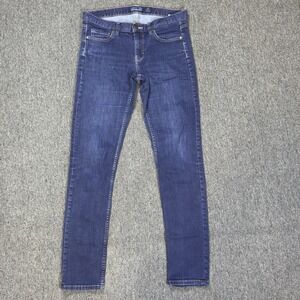 Patagonia Slim Fit Jeans Women's Size 29 Organic Cotton‎ Blue Denim Mid Rise